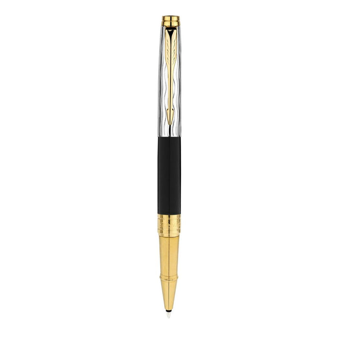 Parker Premium Aster Essential Black/Chrome GT Roller Ball Pen