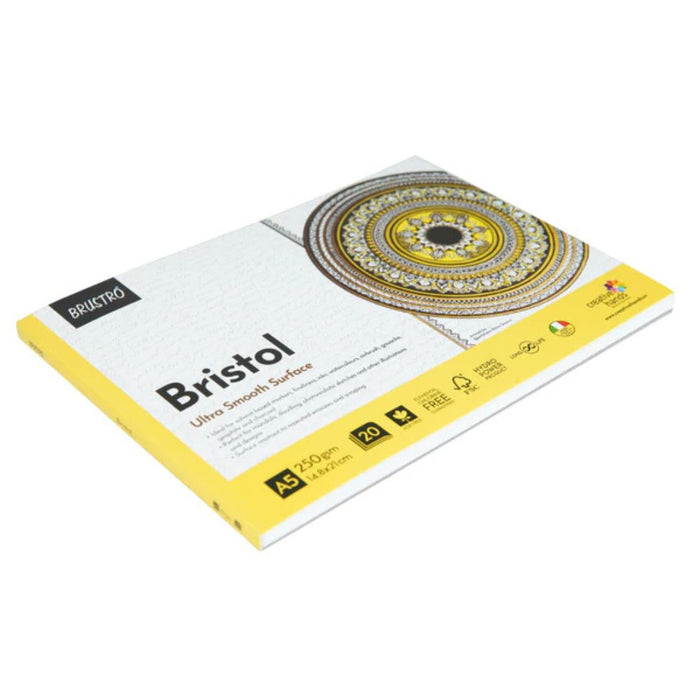 Brustro - Artists' Bristol Ultra Smooth Surface Glued Pad