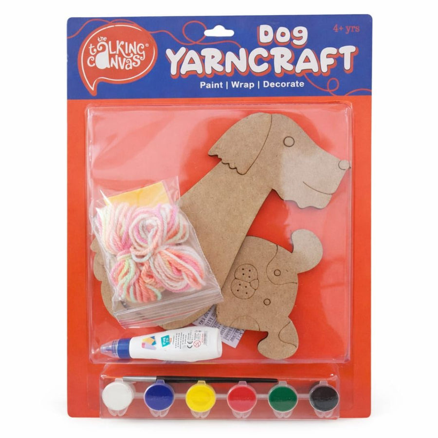 The Talking Canvas Dog Yarncraft Kit