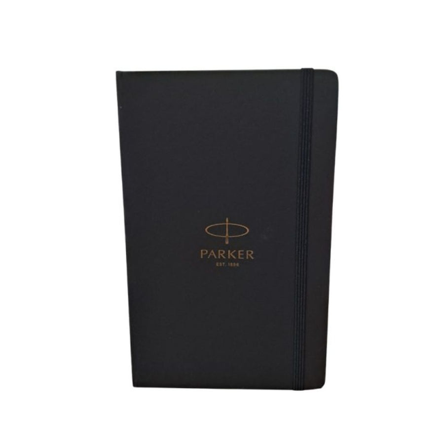 Parker Vector Standard Red Chrome Trim Ball Pen with Parker Notebook – Gift Set