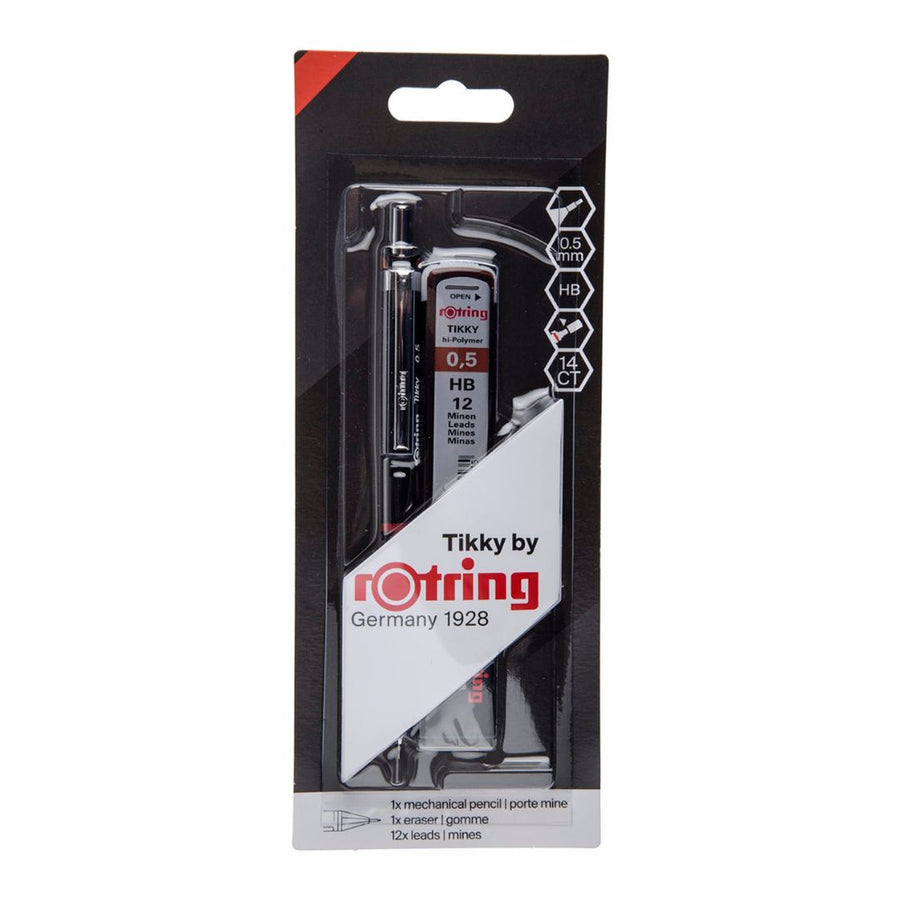 Tikky by Rotring – Mechanical Pencil Set (0.5mm, HB)