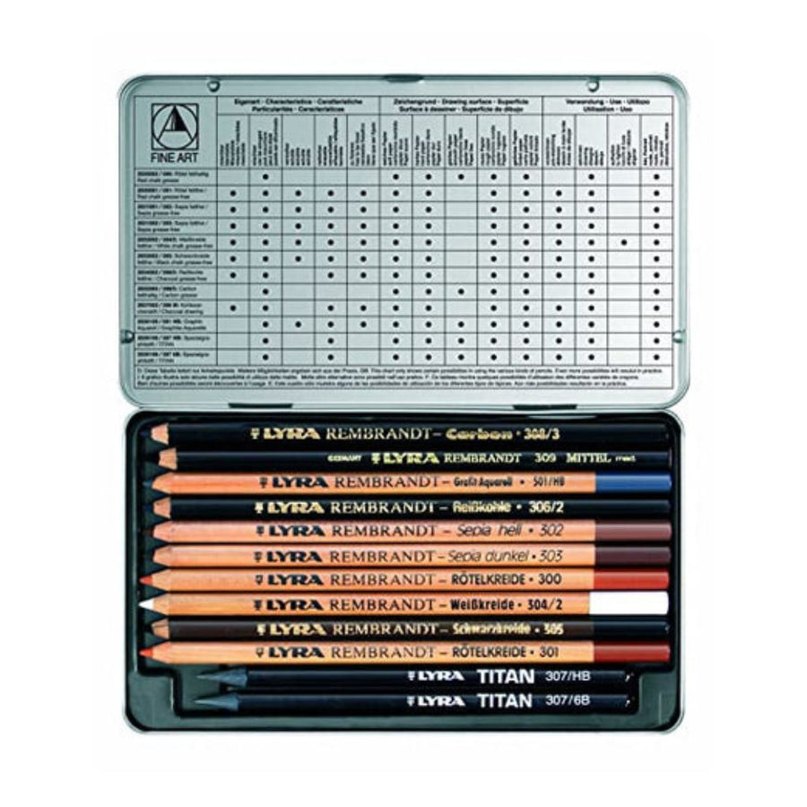 Lyra Rembrandt Art Specials Pencils Set Of 12