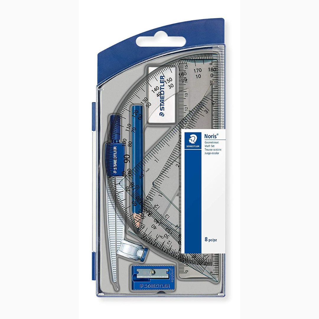 Staedtler Noris Geometry / Math Set – 8 Pieces — Mango