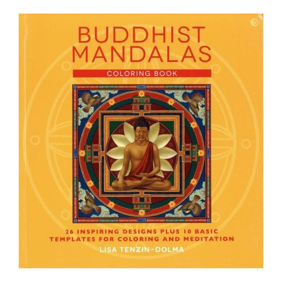 Buddhist Mandalas Colouring Book