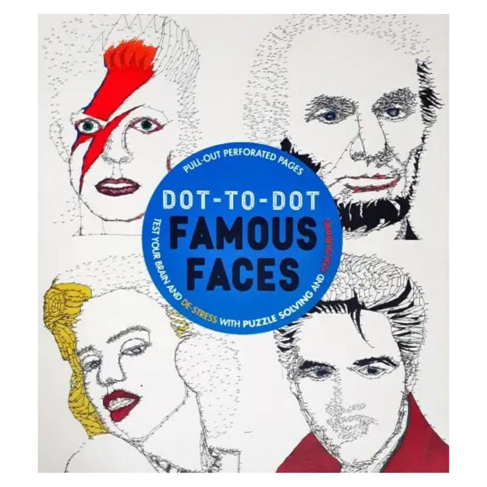 Dot-to-Dot Famous Faces