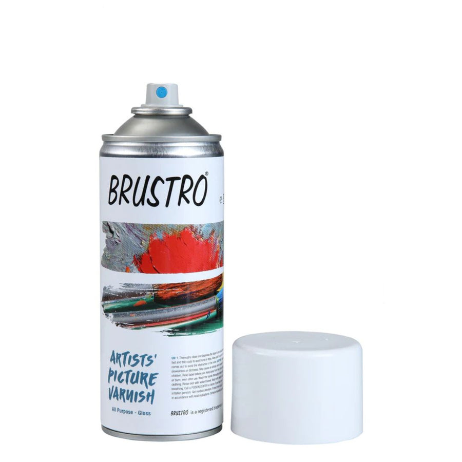Brustro - Artists' Varnish - Gloss- 400 ml spray can (Made In Spain)