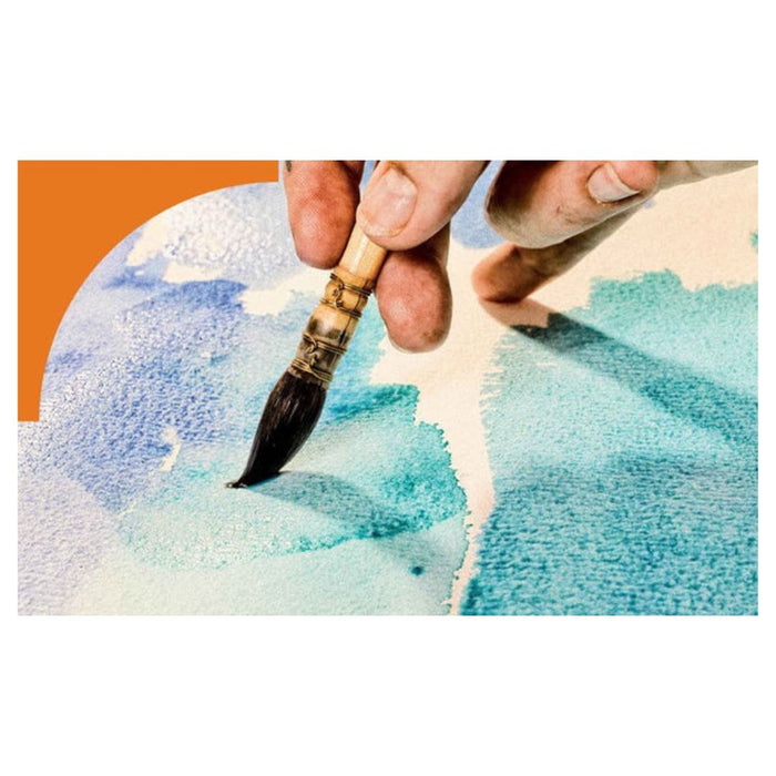 Brustro Artists’ Watercolour Paper – A3 Size, 200 GSM, 25% Cotton, Cold Pressed