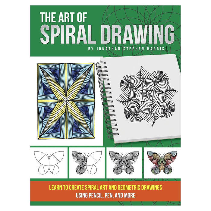 The Art of Spiral Drawing by Jonathan Stephen Harris – Create Spiral Art & Geometric Drawings