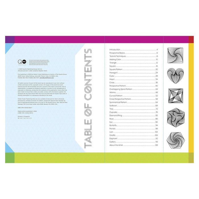 The Art of Spiral Drawing by Jonathan Stephen Harris – Create Spiral Art & Geometric Drawings