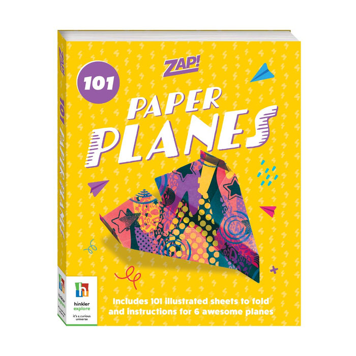 101 Paper Planes by Dean Mackey – Fold & Fly Kit with 101 Sheets