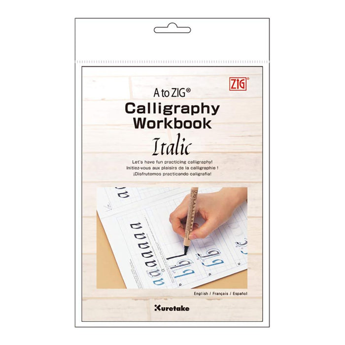 Zig - A to ZIG® Calligraphy Workbook – Italic Practice Guide