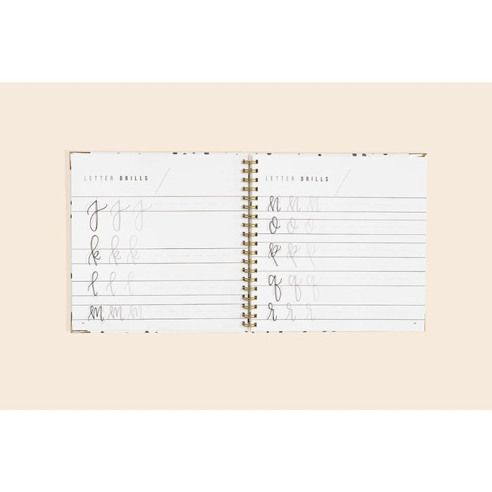 Hand Lettering 101 – An Introduction to the Art of Creative Lettering (Spiral-bound)