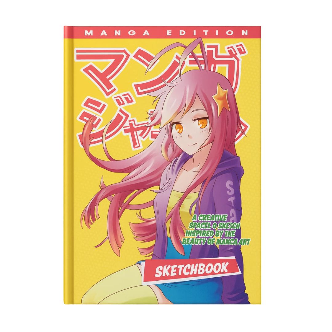 Manga Edition Sketchbook – Creative Drawing Notebook by Hinkler — Mango