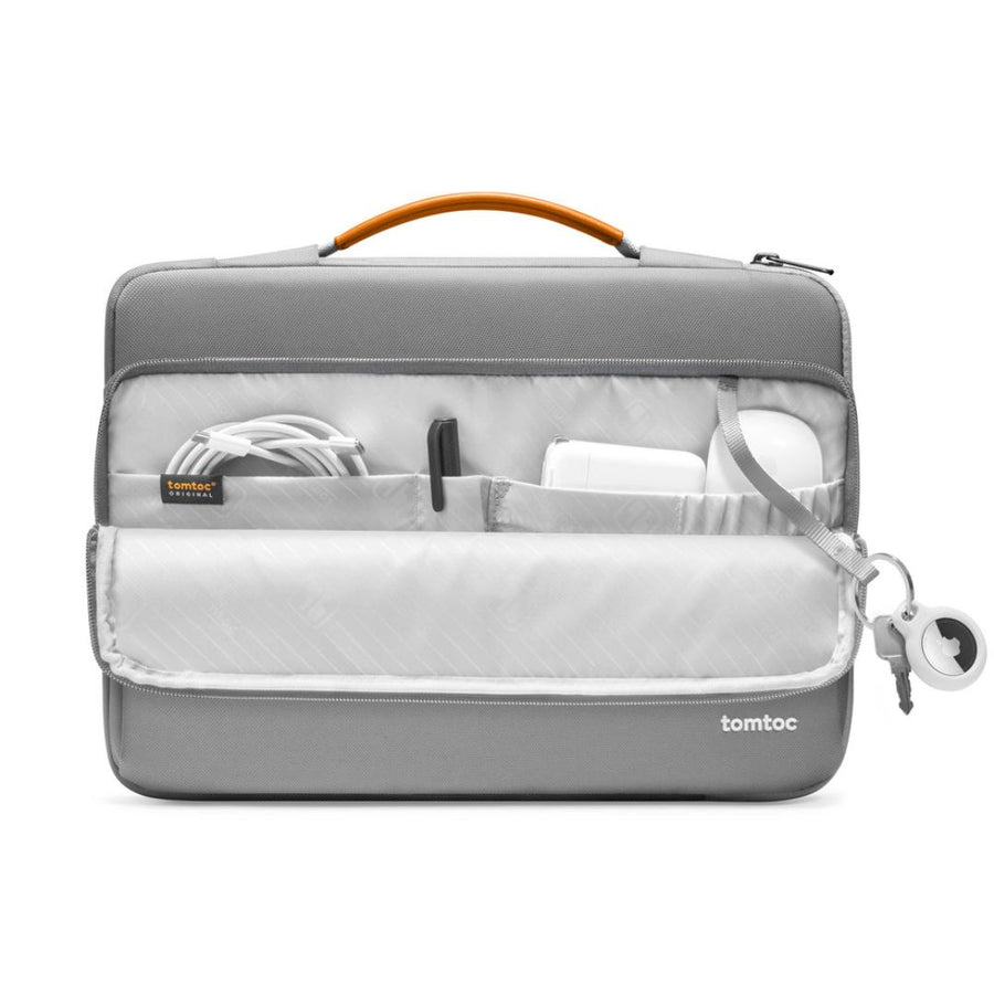 Tomtoc Defender-A14 Laptop Briefcase – 13.5–14 Inch - Grey