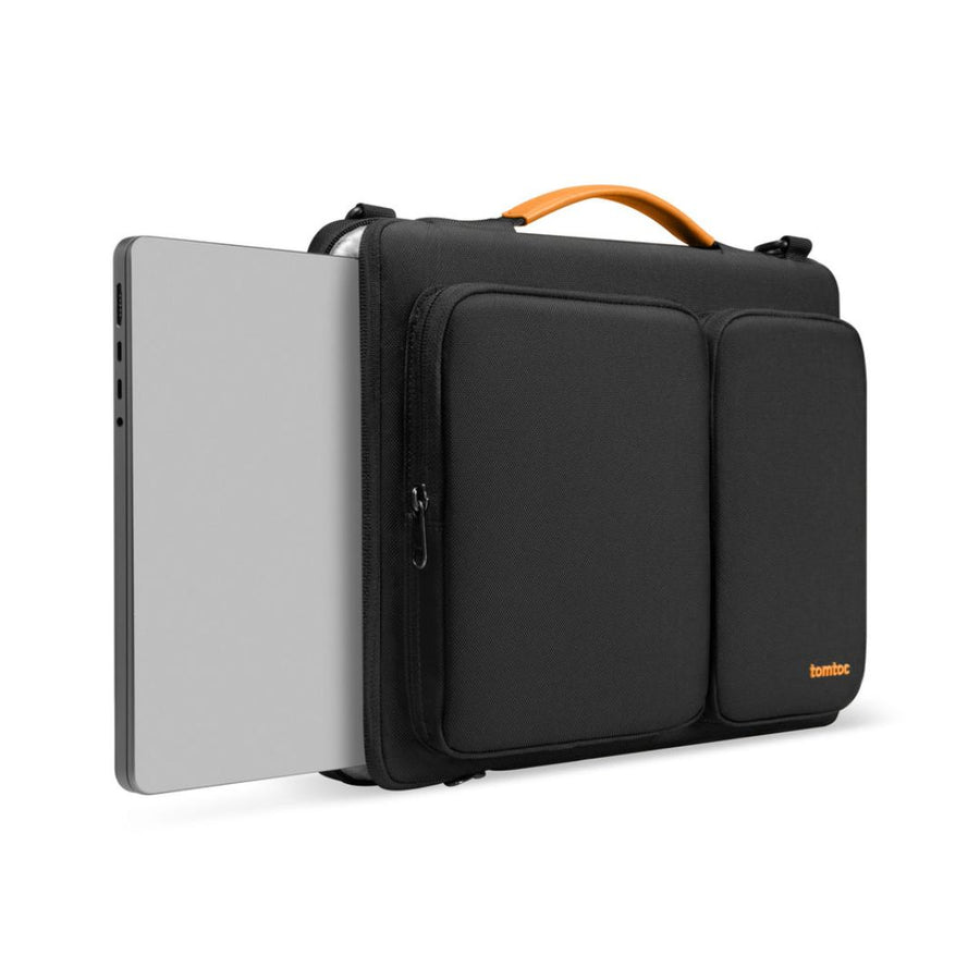 Tomtoc Defender-A42 Laptop Briefcase – 13.5–14 Inch - Black