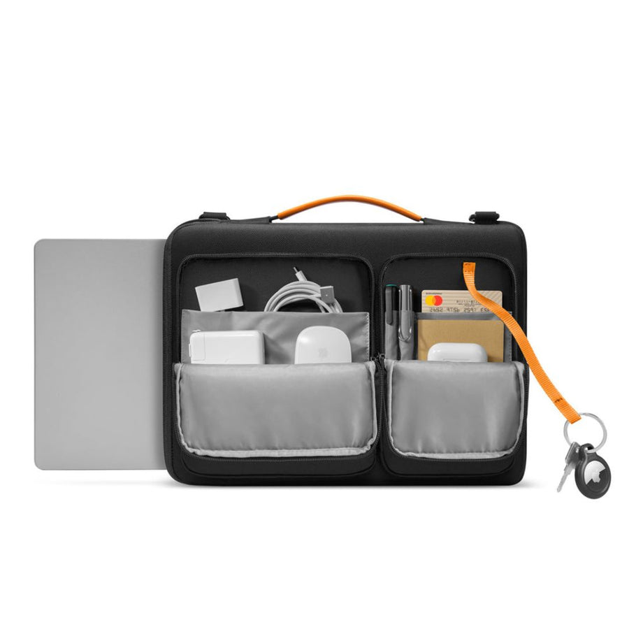 Tomtoc Defender-A42 Laptop Briefcase – 13.5–14 Inch - Black