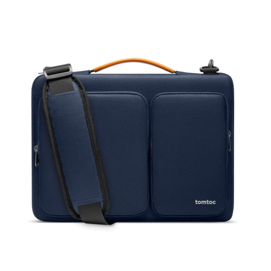 tomtoc Defender-A42 Laptop Briefcase – 13.5–14 Inch, Navy Blue