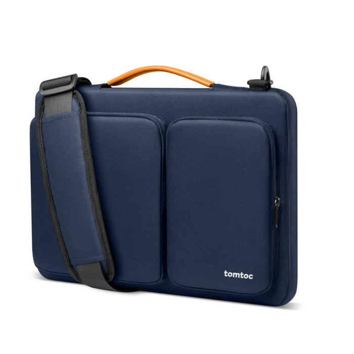 tomtoc Defender-A42 Laptop Briefcase – 13.5–14 Inch, Navy Blue