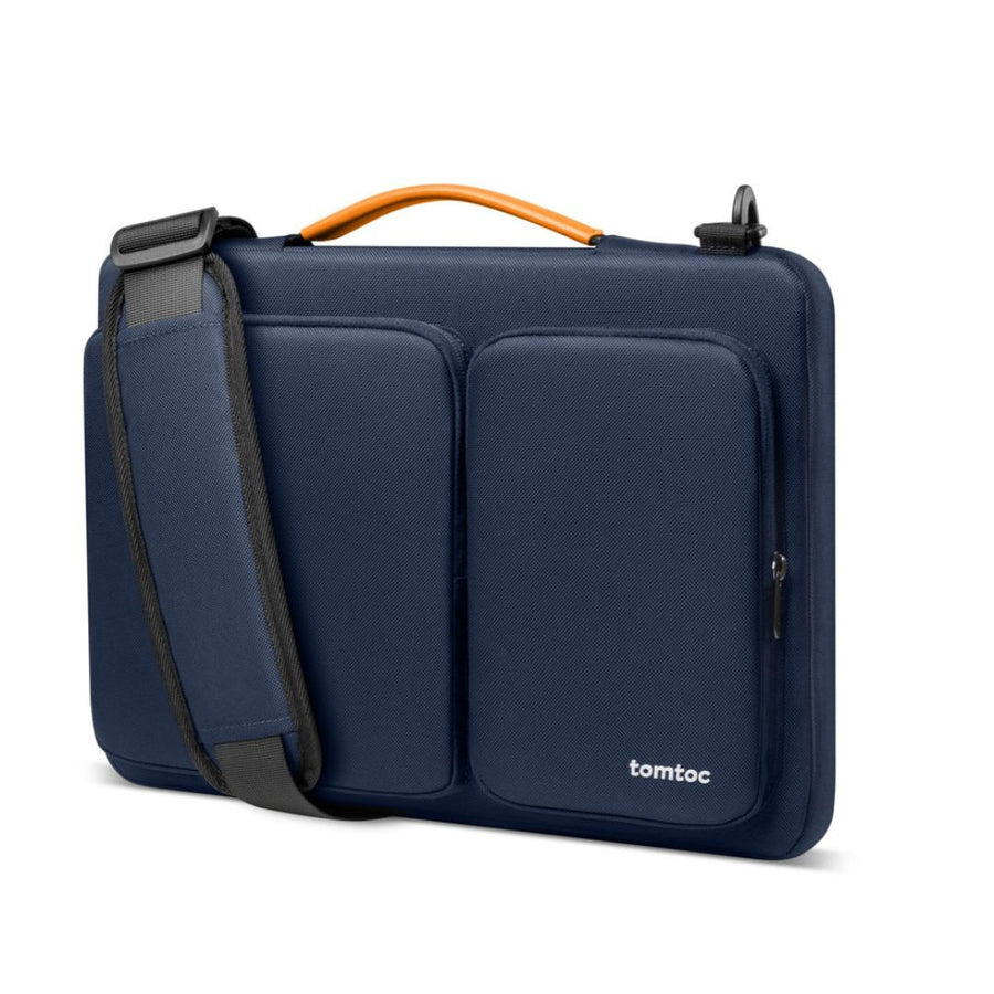 tomtoc Defender-A42 Laptop Briefcase – 13.5–14 Inch, Navy Blue