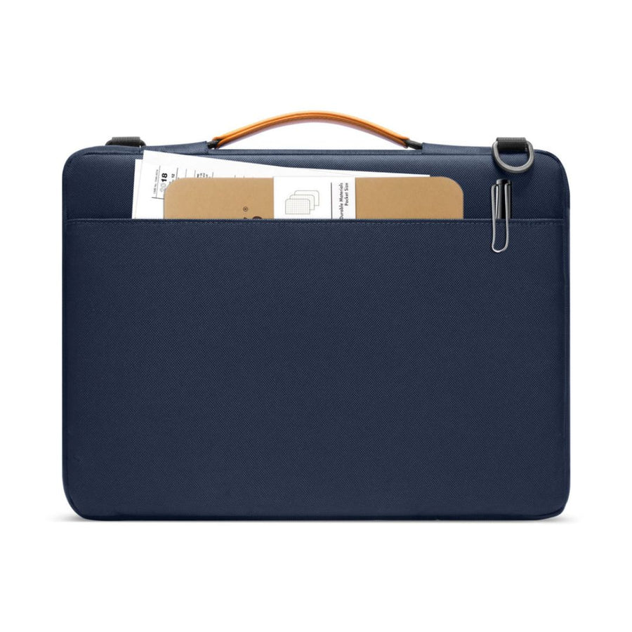 tomtoc Defender-A42 Laptop Briefcase – 13.5–14 Inch, Navy Blue