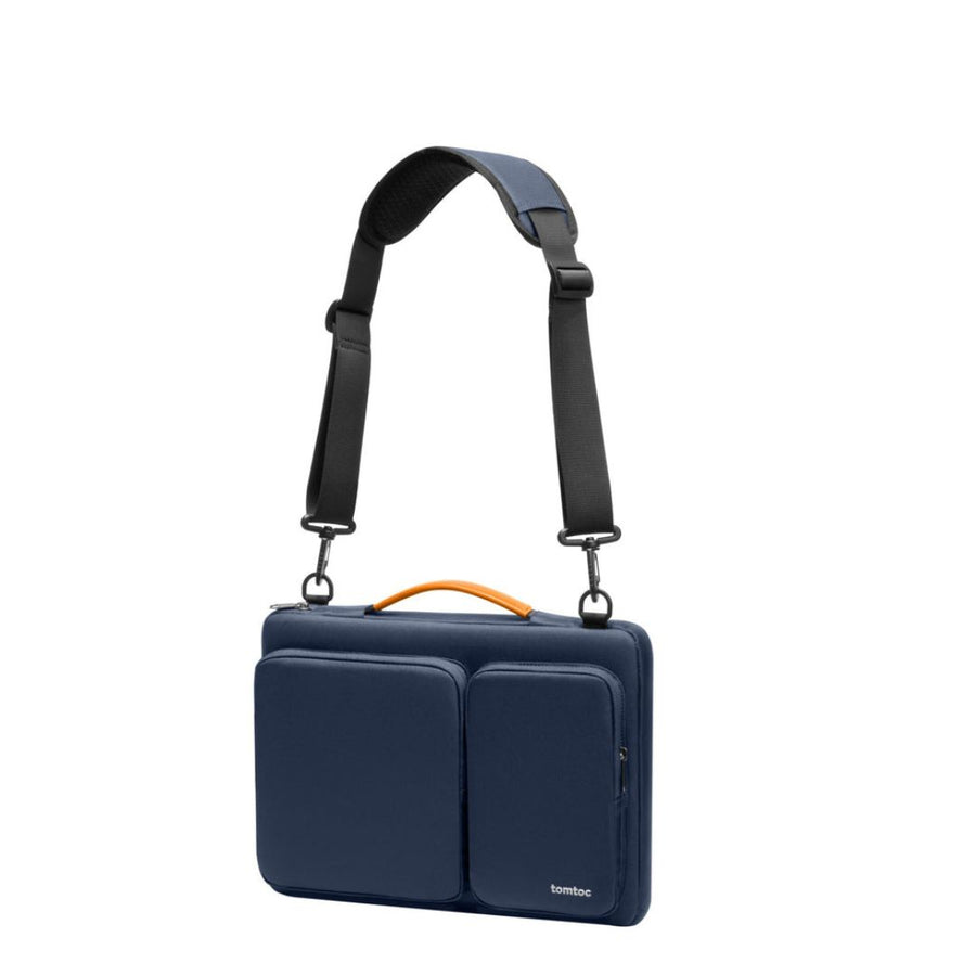 tomtoc Defender-A42 Laptop Briefcase – 13.5–14 Inch, Navy Blue
