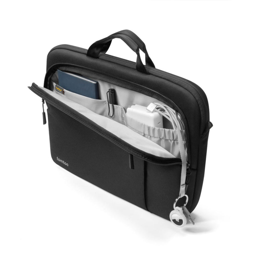 tomtoc Defender-A30 Laptop Shoulder Bag – 15.6 Inch, Black