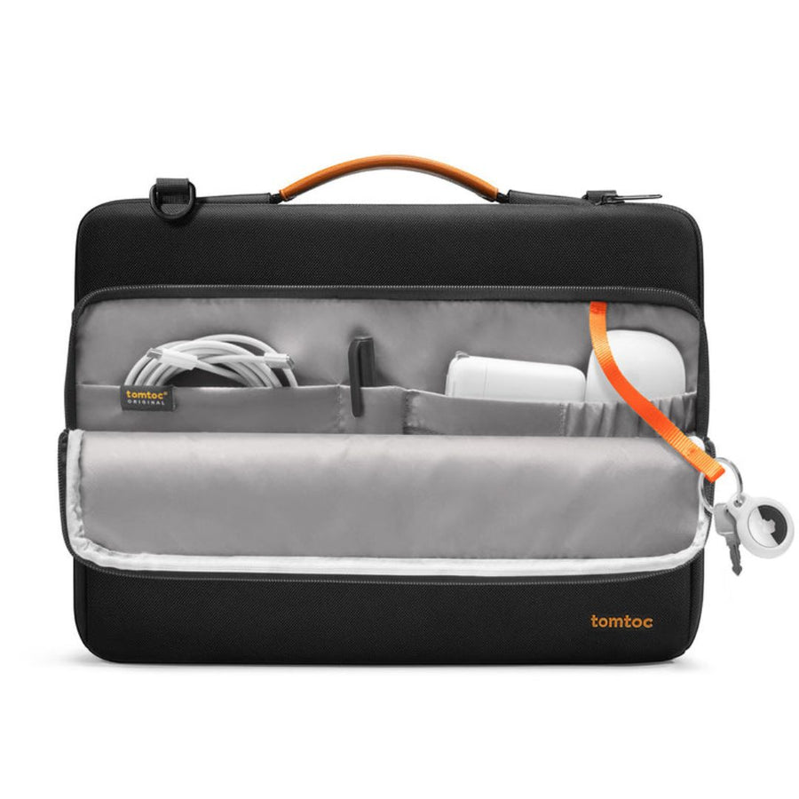 Tomtoc Defender-A40 Laptop Shoulder Bag – 13.5–14 Inch, Black