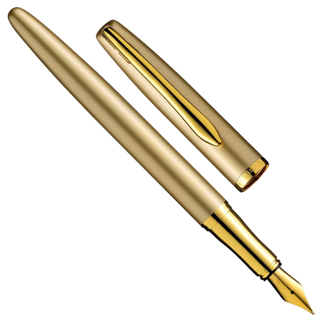 Pelikan Jazz Noble P36 Fountain Pen – Gold GT — Mango