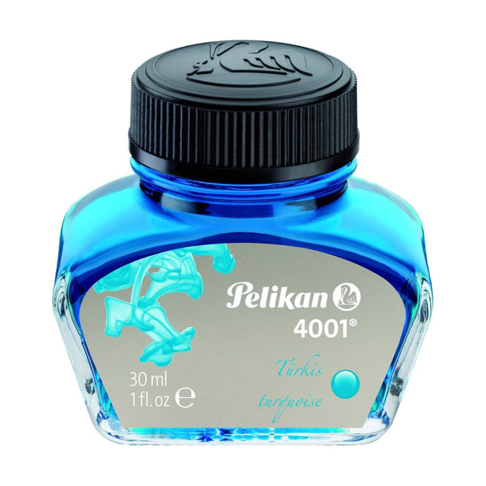 Pelikan 4001 Ink Bottle – Turquoise, 30 ml
