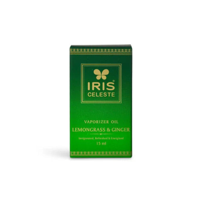 IRIS Celeste Lemongrass & Ginger Vaporizer Oil – 15ml