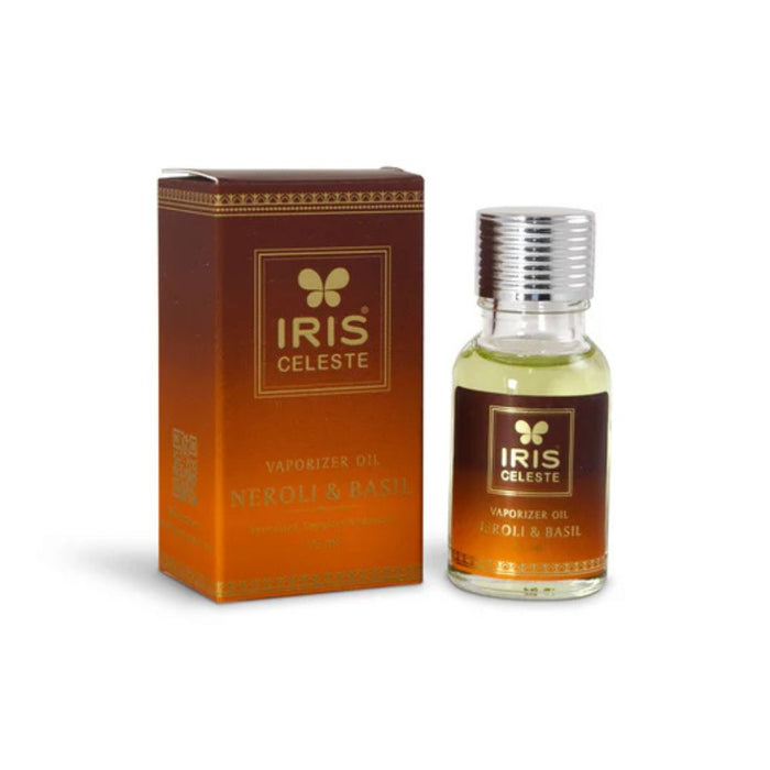 IRIS Celeste Neroli & Basil Vaporizer Oil – 15ml