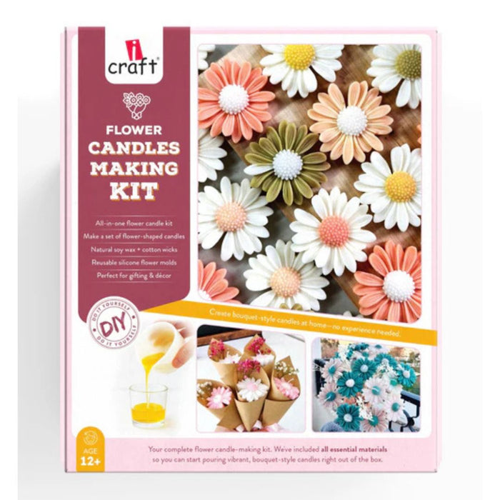 iCraft DIY Flower Candle Making Kit