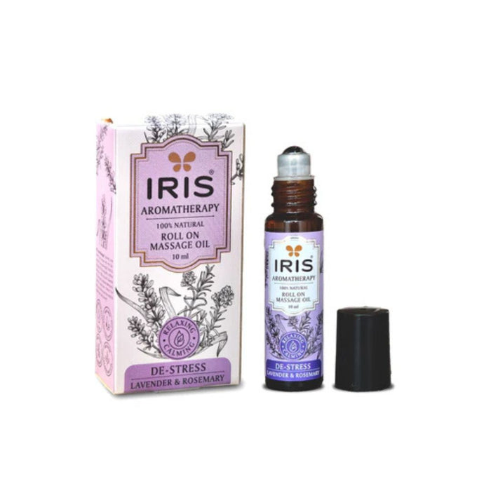 IRIS Aromatherapy De-Stress Roll-On Massage Oil - 10ml