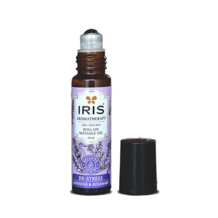 IRIS Aromatherapy De-Stress Roll-On Massage Oil - 10ml