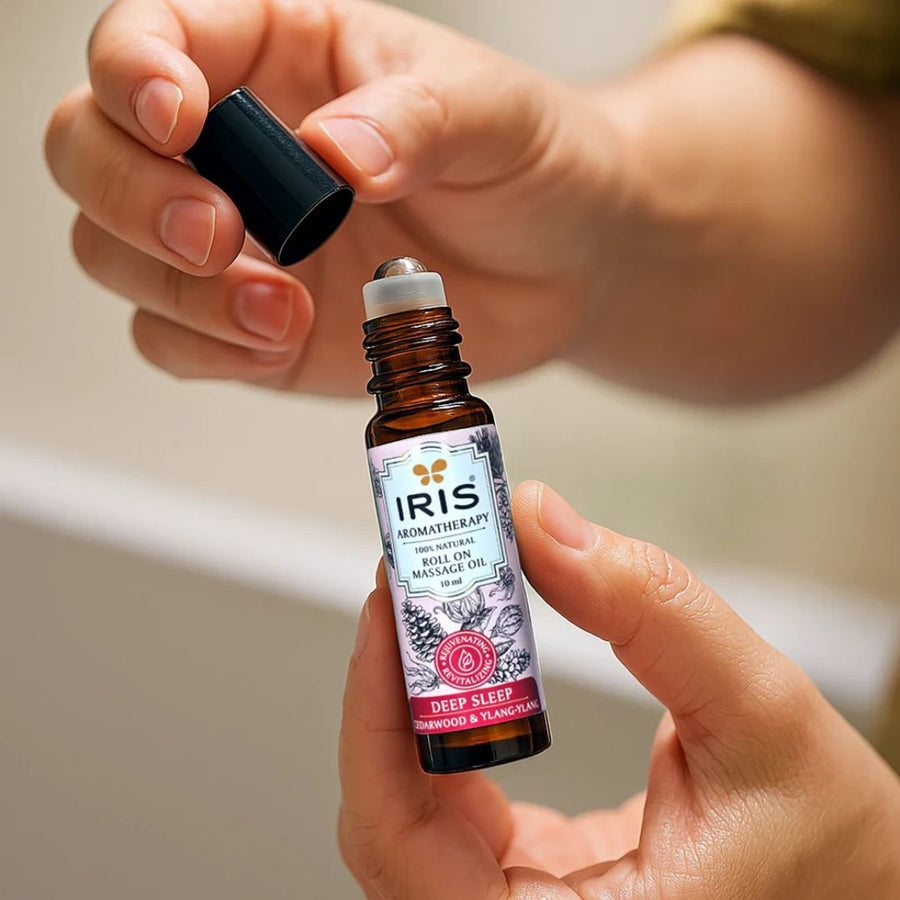 IRIS Aromatherapy Deep Sleep Roll-On Massage Oil - 10ml