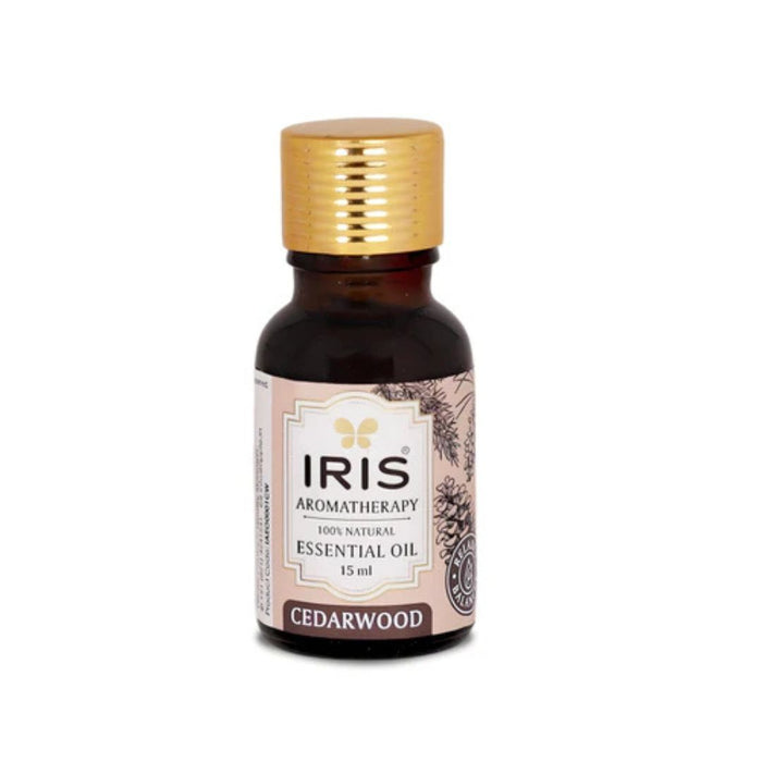 IRIS Aromatherapy Cedarwood Essential Oil – 15ml