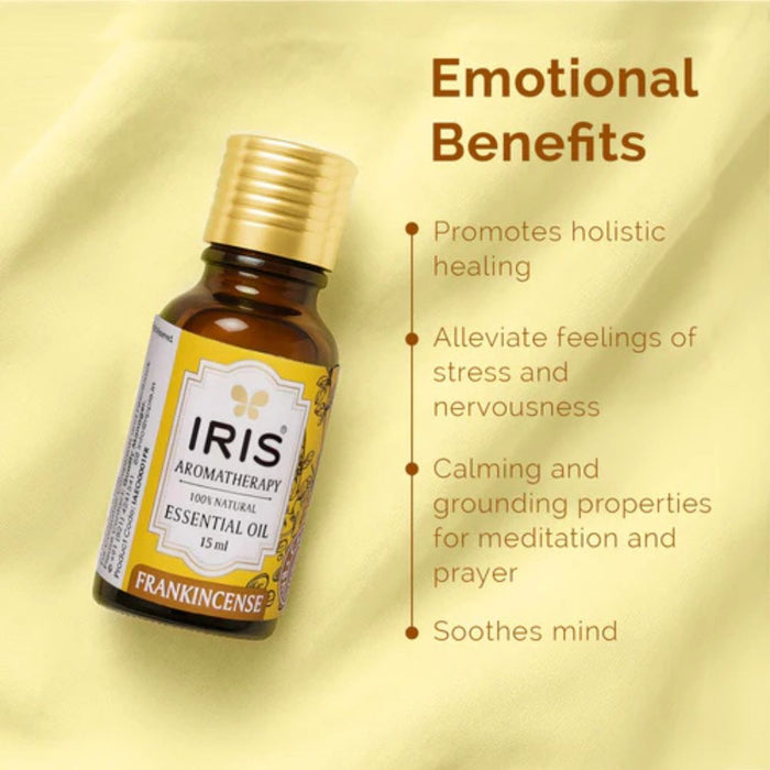 IRIS Aromatherapy Frankincense Essential Oil - 15ml