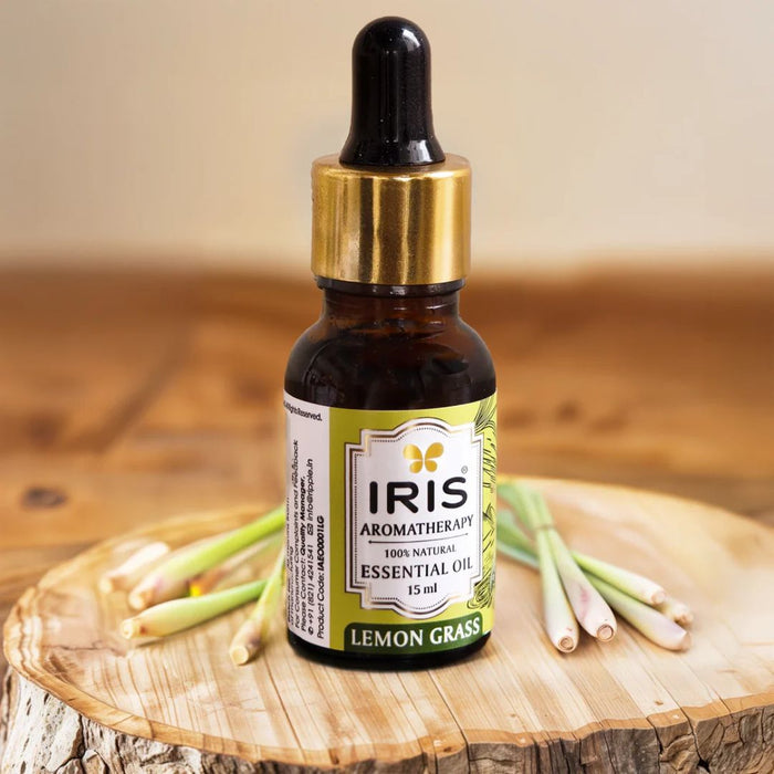IRIS Aromatherapy Lemongrass Essential Oil - 15ml