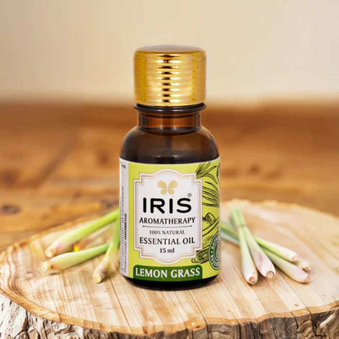 IRIS Aromatherapy Lemongrass Essential Oil - 15ml