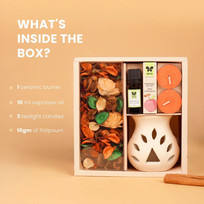 IRIS Apple Cinnamon Fragrance Gift Set