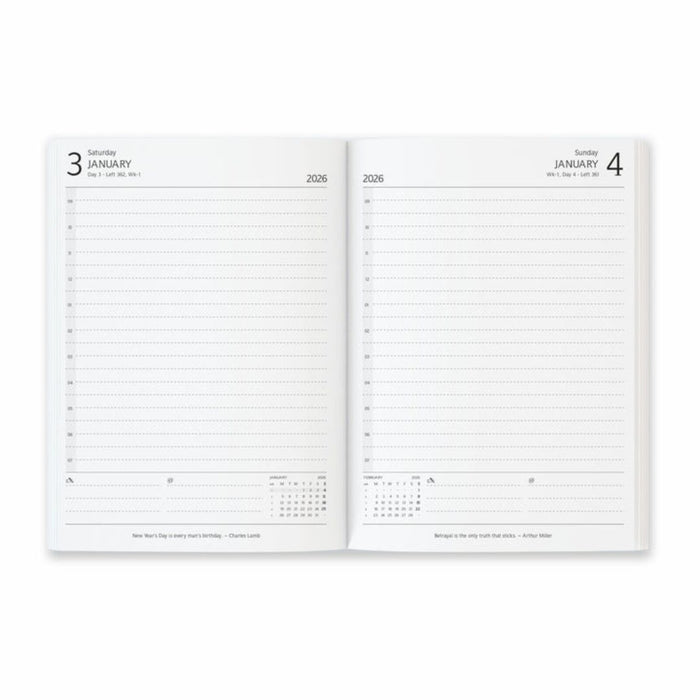 Anupam Blaze 2026 Diary – Dated Daily Planner