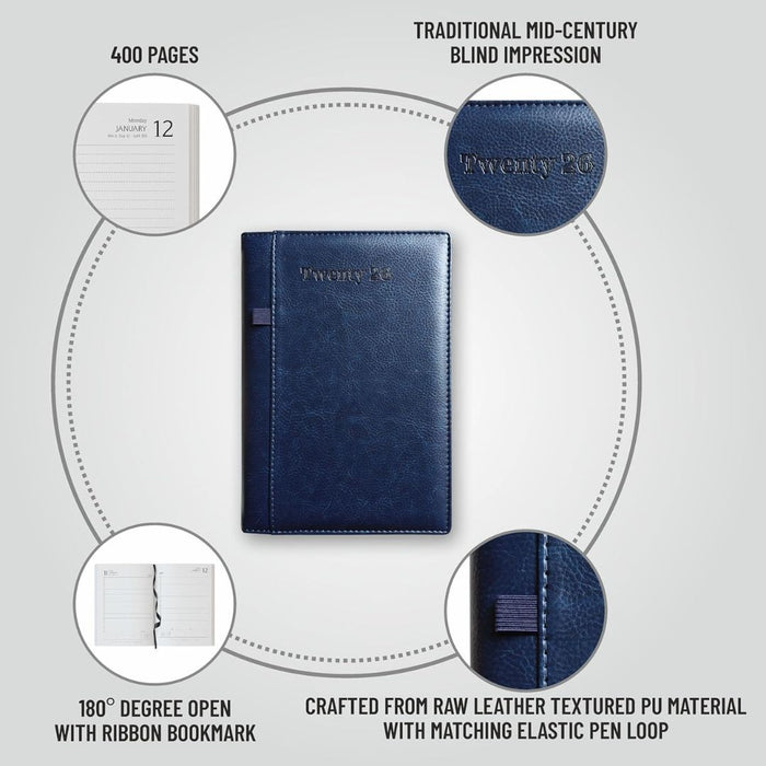 Anupam Exec 2026 Diary – Dated Daily Planner