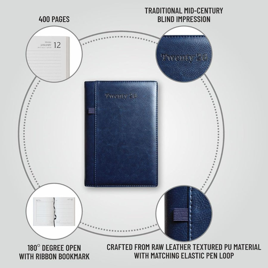 Anupam Exec 2026 Diary – Dated Daily Planner