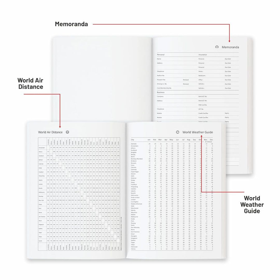 Anupam Exec 2026 Diary – Dated Daily Planner
