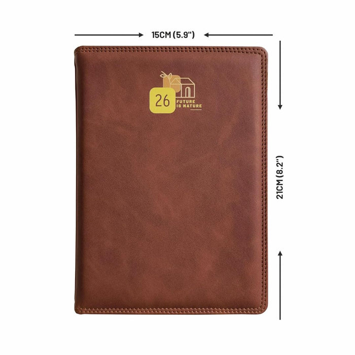 Anupam Accent 2026 Diary – Dated Daily Planner