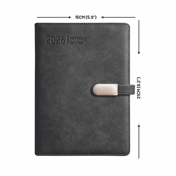 Anupam Crest 2026 Diary – Dated Daily Planner