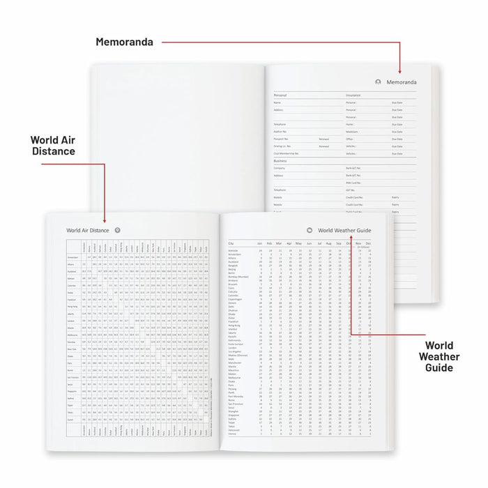 Anupam Crest 2026 Diary – Dated Daily Planner