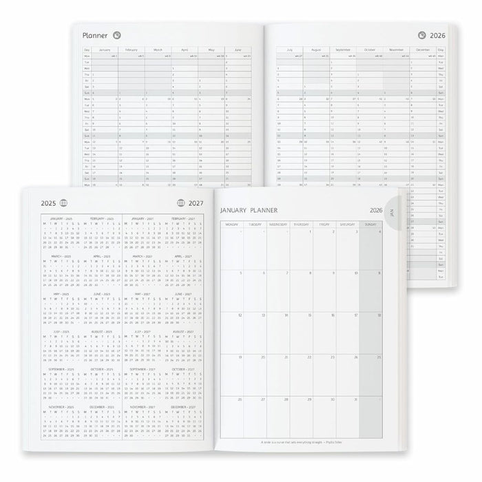 Anupam Spark 2026 Diary – Dated Daily Planner