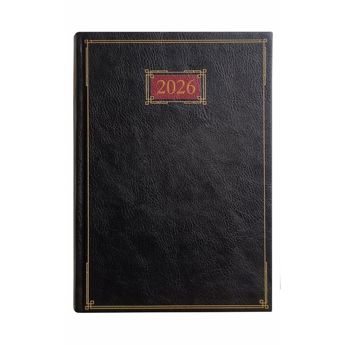 Anupam Goth 2026 Diary – Dated Daily Planner - Black
