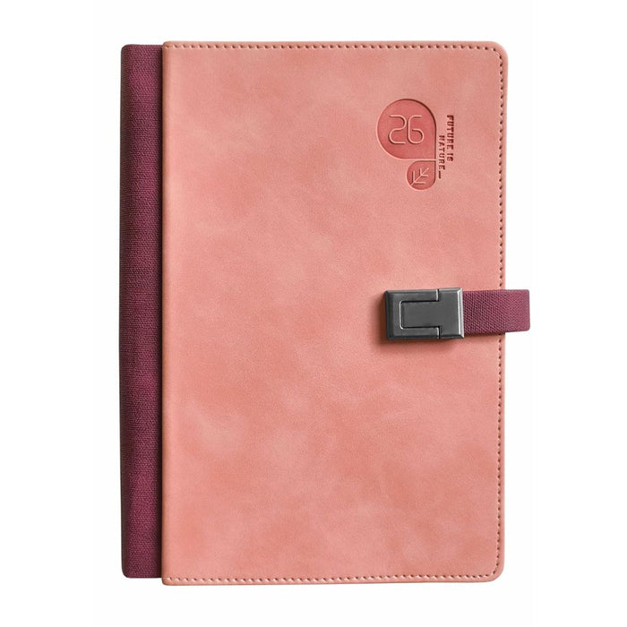 Anupam Fly 2026 Diary – Dated A5 Daily Planner - Pink
